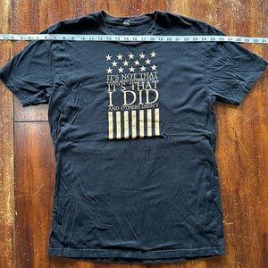 Black Graphic Men's T-Shirt